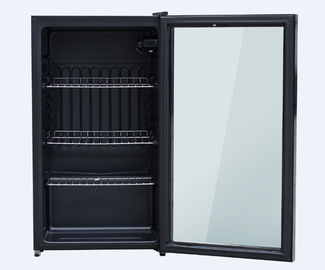 Chine Mini réfrigérateur de porte en verre économiseuse d'énergie conception exquise d'aspect de 90 litres fournisseur